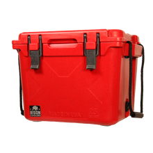 Load image into Gallery viewer, Red 25 QT Bison Cooler
